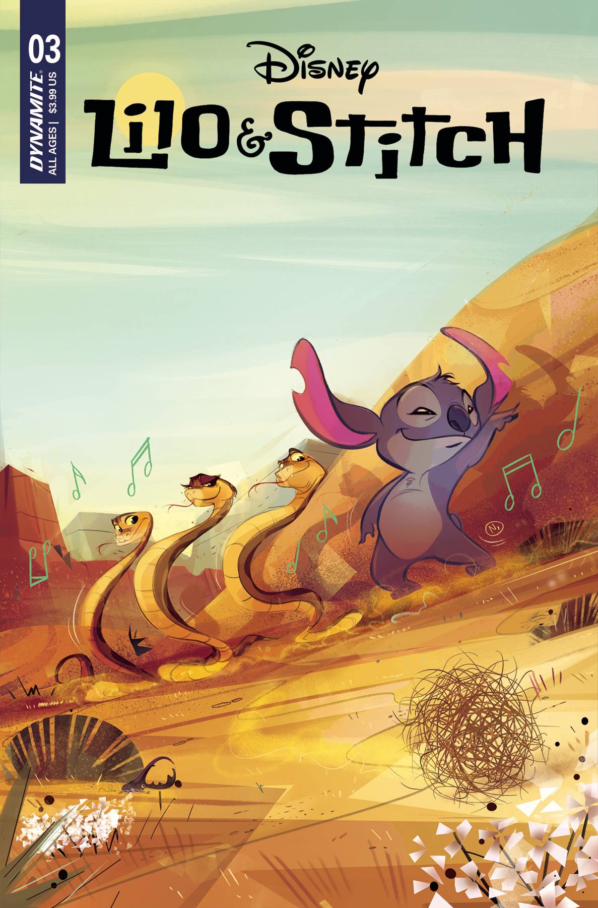 LILO & STITCH #3 COVER A BALDARI