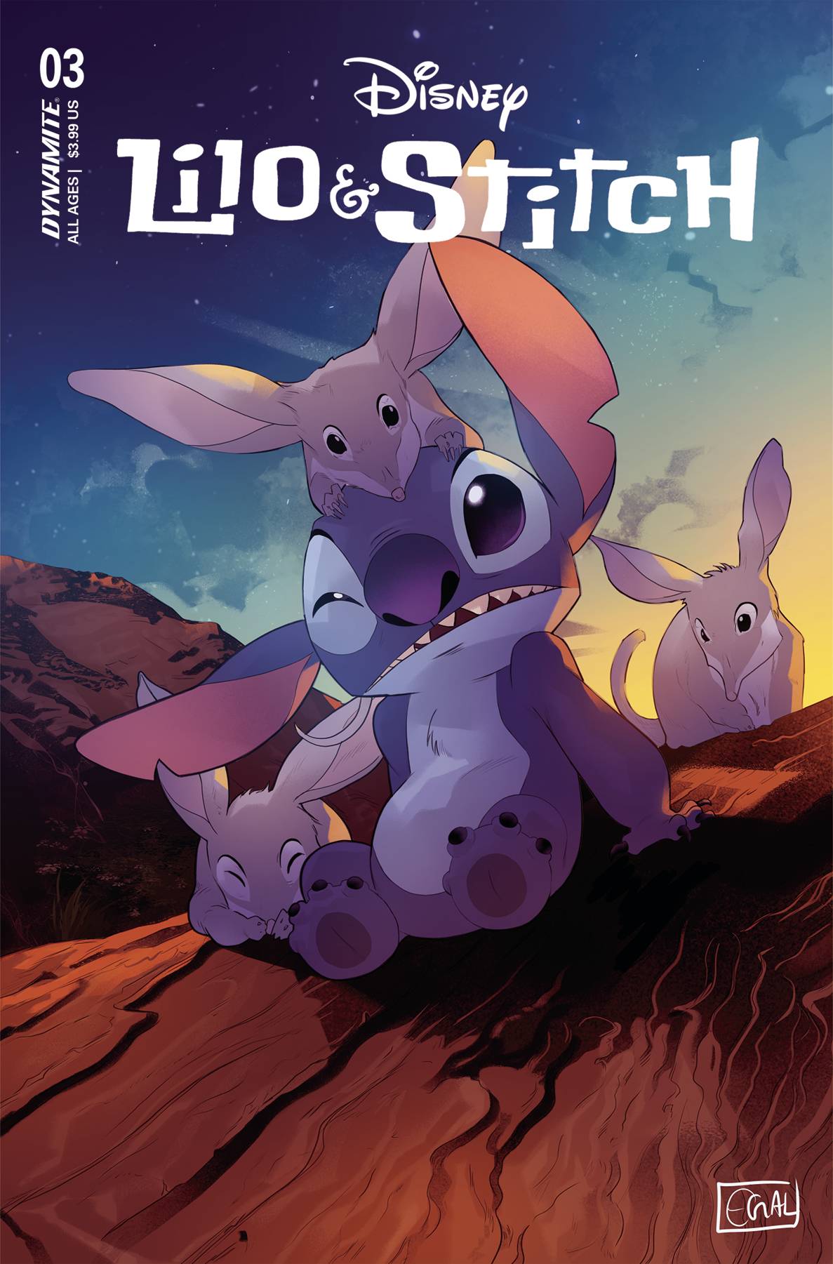 LILO & STITCH #3 COVER C GALMON