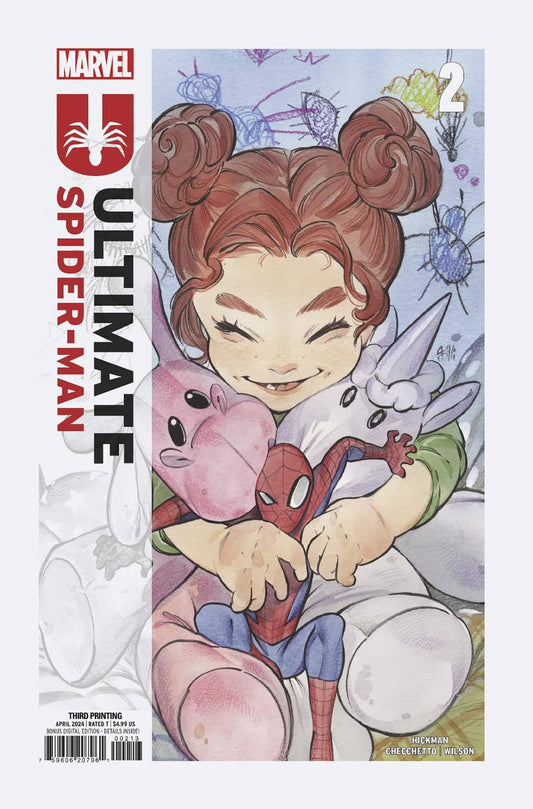 ULTIMATE SPIDER-MAN #2 3RD PRINT PEACH MOMOKO VARIANT