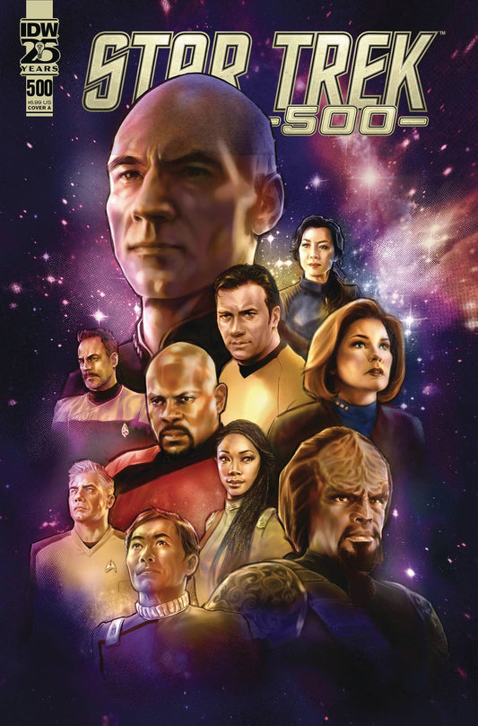 STAR TREK #500 COVER A JONES