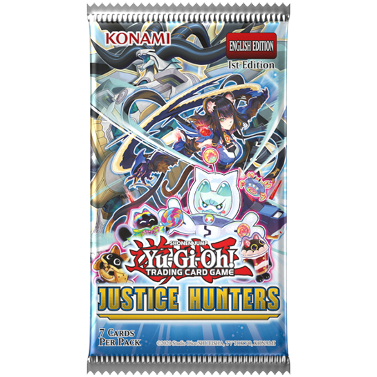 YGO JUSTICE HUNTERS BOOSTER PACK