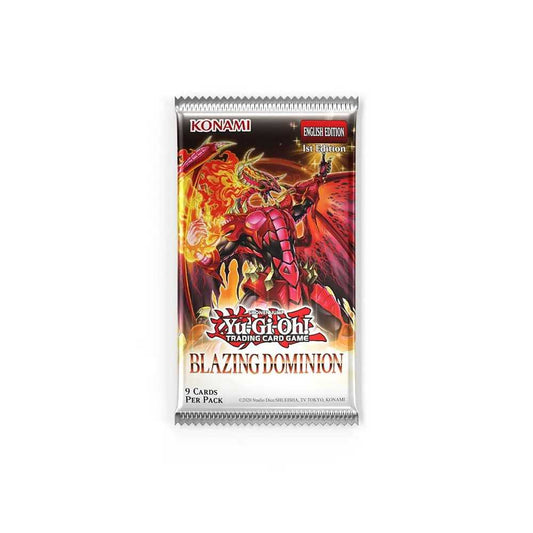 YGO TCG: BLAZING DOMINION SINGLE BOOSTER
