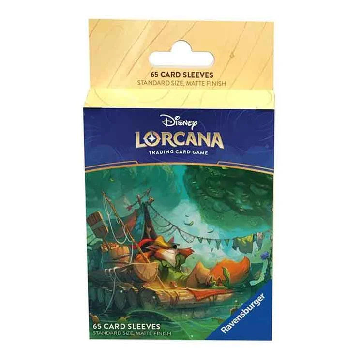DISNEY LORCANA SET 3 INTO THE INKLANDS CARD SLEEVES ROBIN HOOD
