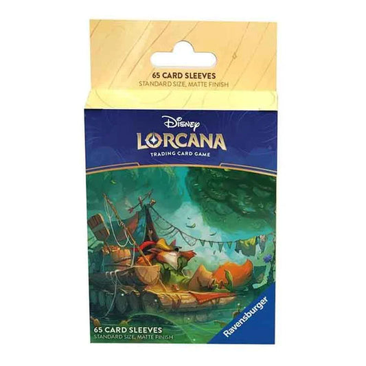 DISNEY LORCANA SET 3 INTO THE INKLANDS CARD SLEEVES ROBIN HOOD
