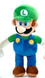 MARIO 14" PLUSH - LUIGI