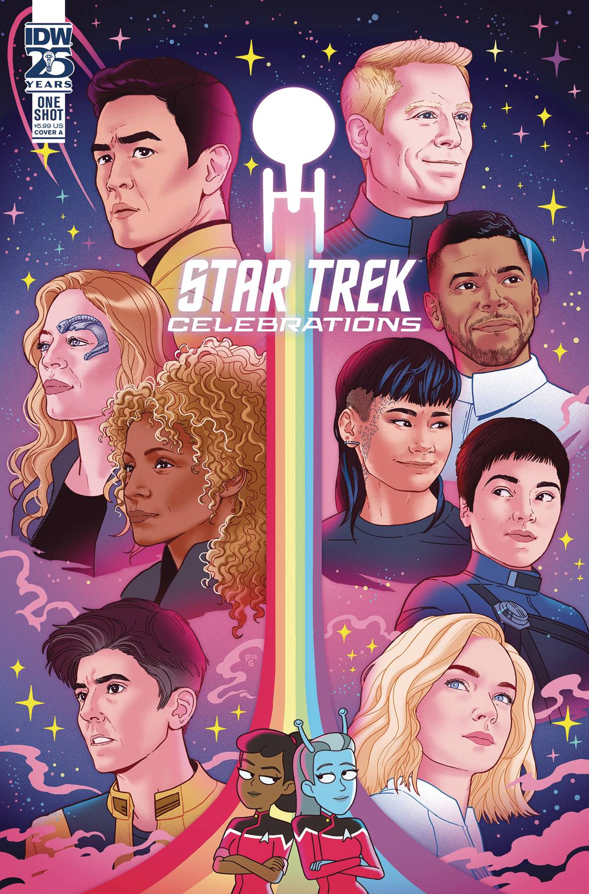 STAR TREK CELEBRATIONS #1 COVER A GANUCHEAU