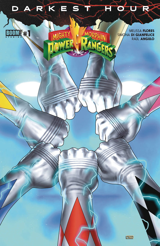 MMPR DARKEST HOUR #1 COVER A CLARKE