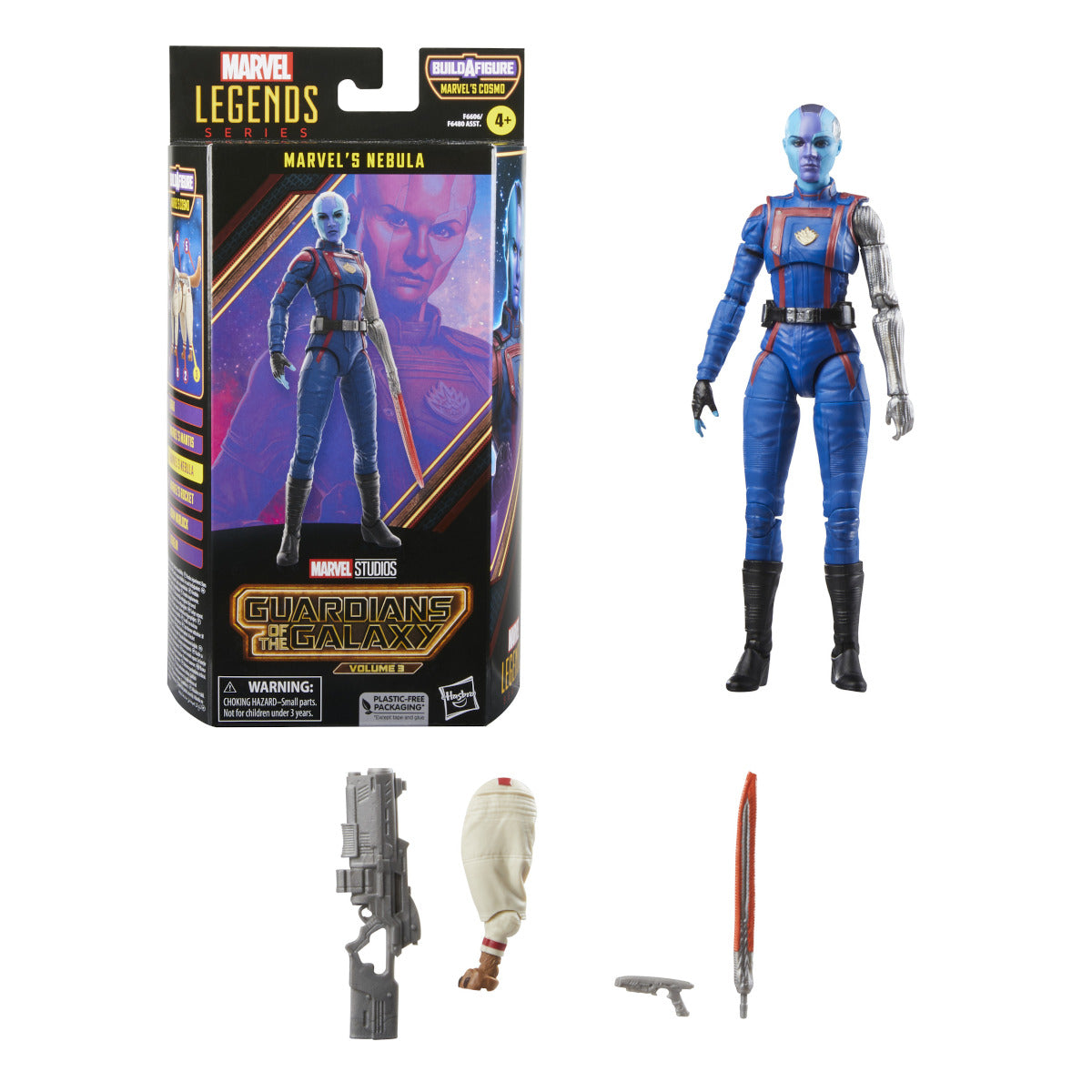 MARVEL LEGENDS 6IN GOTG3 NEBULA ACTION FIGURE (BAF COSMO)