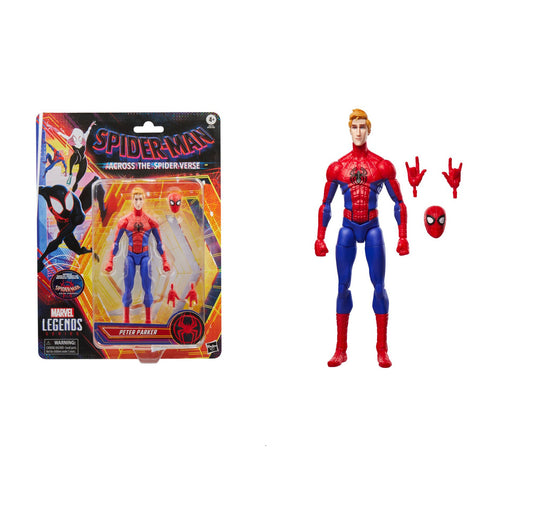 MARVEL LEGENDS 6IN SPIDER-VERSE PETER PARKER AF
