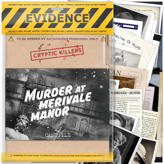 CRYPTIC KILLERS: MURDER AT MERIVALE MANOR