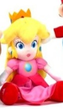 MARIO 14" PLUSH -PRINCESS PEACH