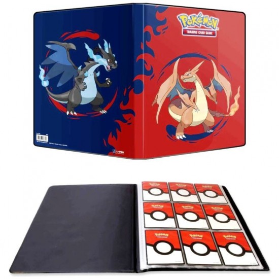 POKEMON 9-POCKET ULTRA PRO BINDER: MEGA CHARIZARD