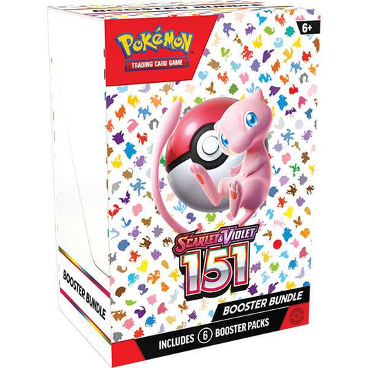 Pokemon TCG: Scarlet & Violet 3.5: 151 – Booster Bundle