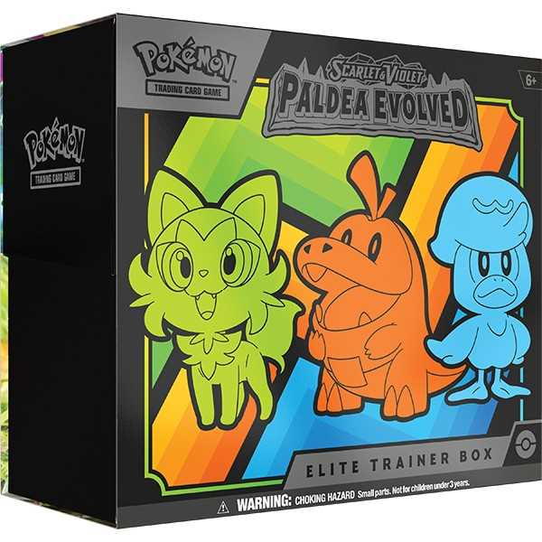 Pokemon TCG: Scarlet & Violet 2 Paldea Evolved Elite Trainer Box