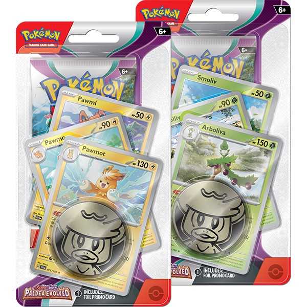 Pokemon TCG: Scarlet & Violet 2 Paldea Evolved Premium Checklane Pack