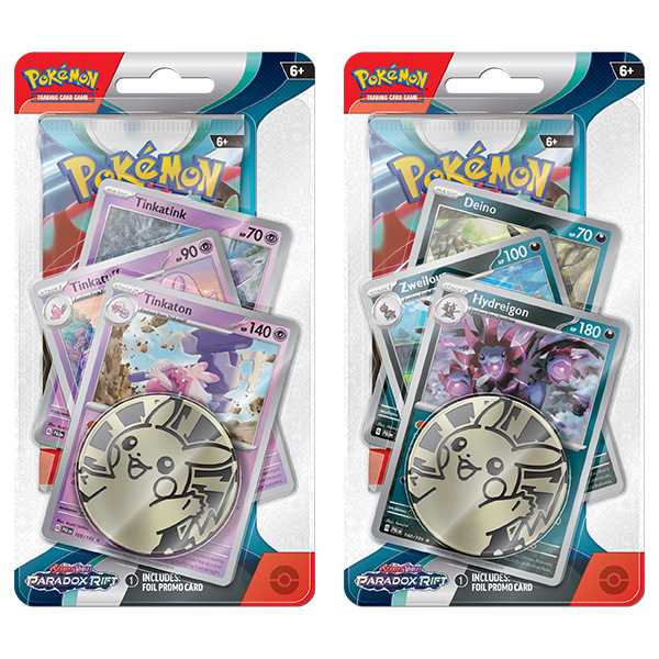 Pokemon TCG: Scarlet & Violet 4 - Paradox Rift - Premium Checklane