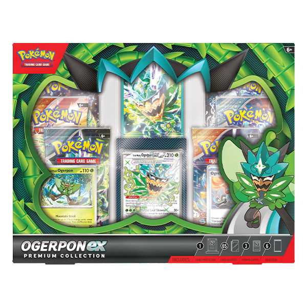 Pokemon TCG: Ogerpon ex  Premium Collection