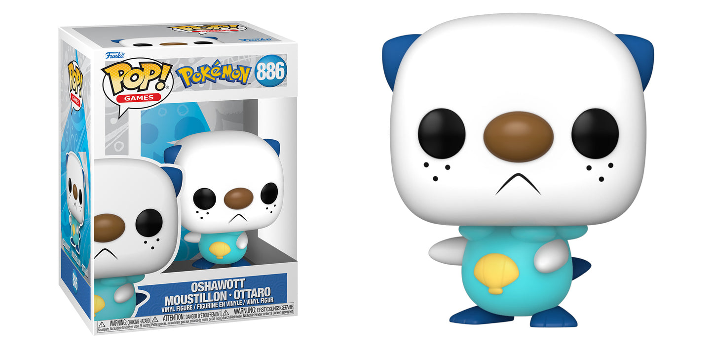 POP GAMES POKEMON OSHAWOTT VINYL FIGURE