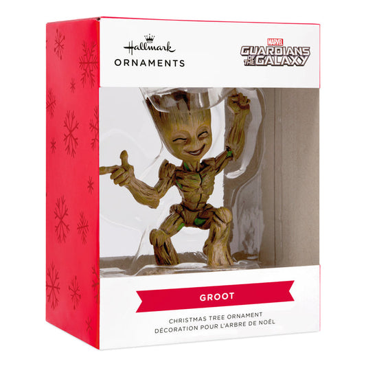 HALLMARK MARVEL GROOT CHRISTMAS TREE ORNAMENT