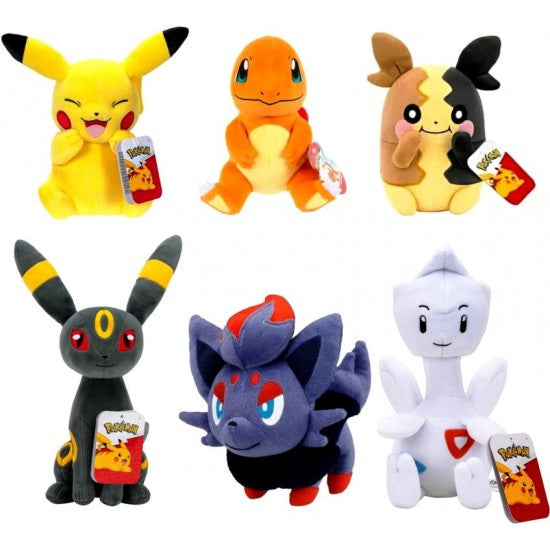POKEMON 8" ASSORTED PLUSH