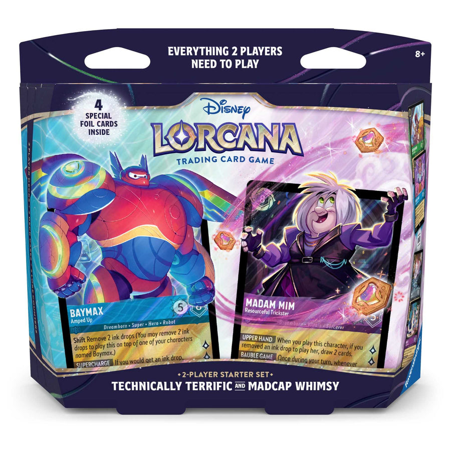 DISNEY LORCANA - 2 PLAYER STARTER DECK - HYPERIA CITY - SET 14