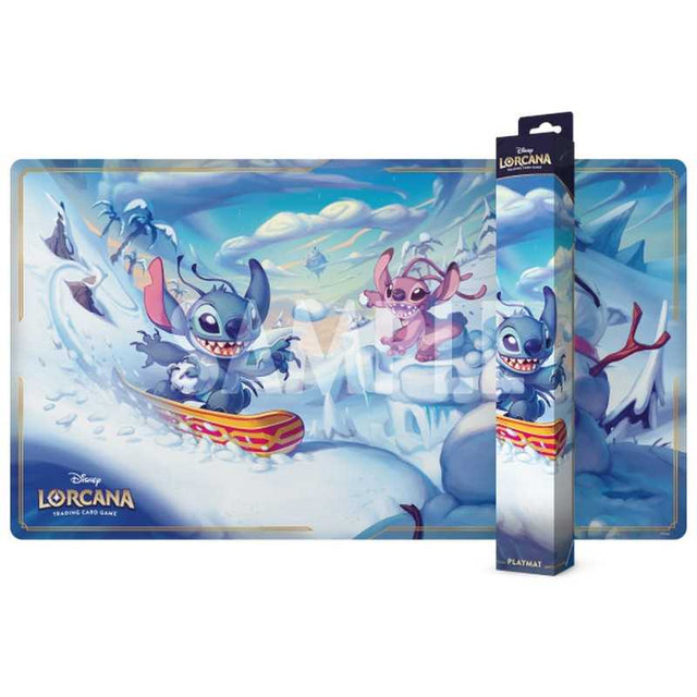 DISNEY LORCANA TCG - PLAYMAT - STITCH AND ANGEL - SET 14