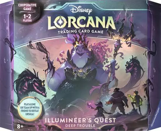 DISNEY LORCANA SET 4 - URSULA'S RETURN  - ILLUMINEER'S QUEST DEEP TROUBLE (GIFT SET)