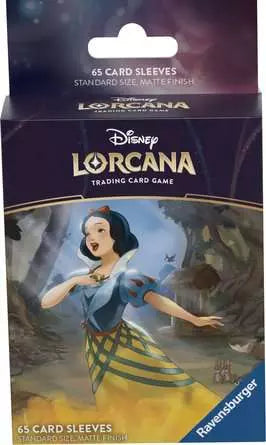 DISNEY LORCANA SET 4 - URSULA'S RETURN - CARD SLEEVES SNOW WHITE - PACK OF 65