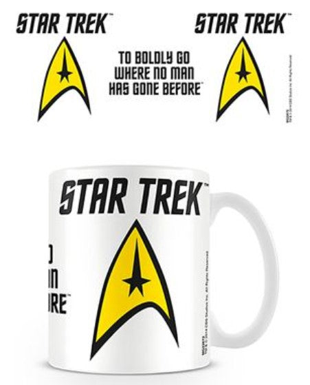 STAR TREK BOLDLY GO 11FL OZ MUG