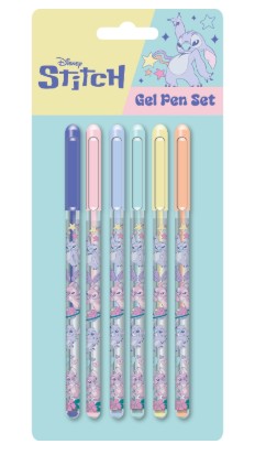 LILO & STITCH (PLANETARY) 6PK GEL PENS