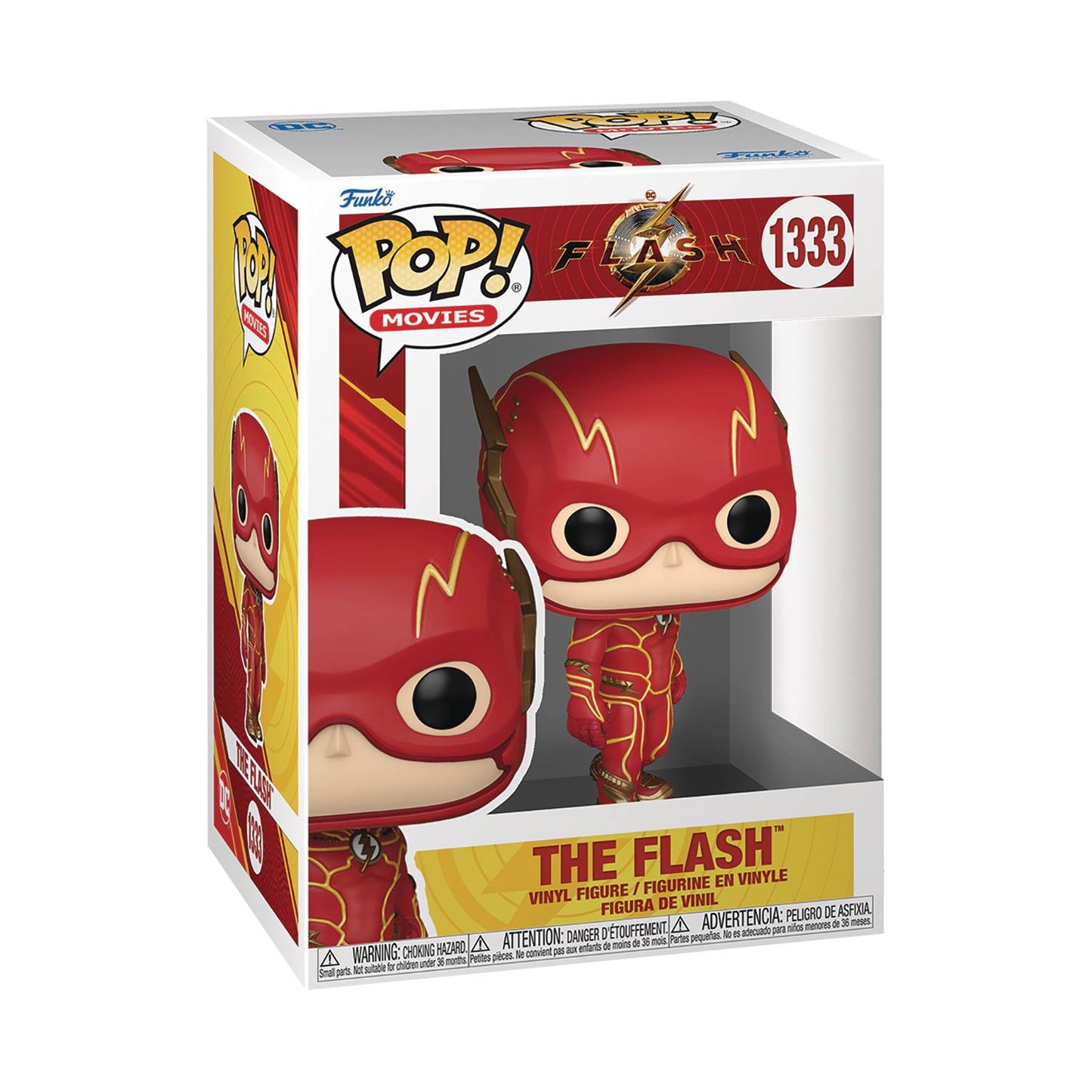 POP MOVIES THE FLASH FLASH VINYL FIGURE