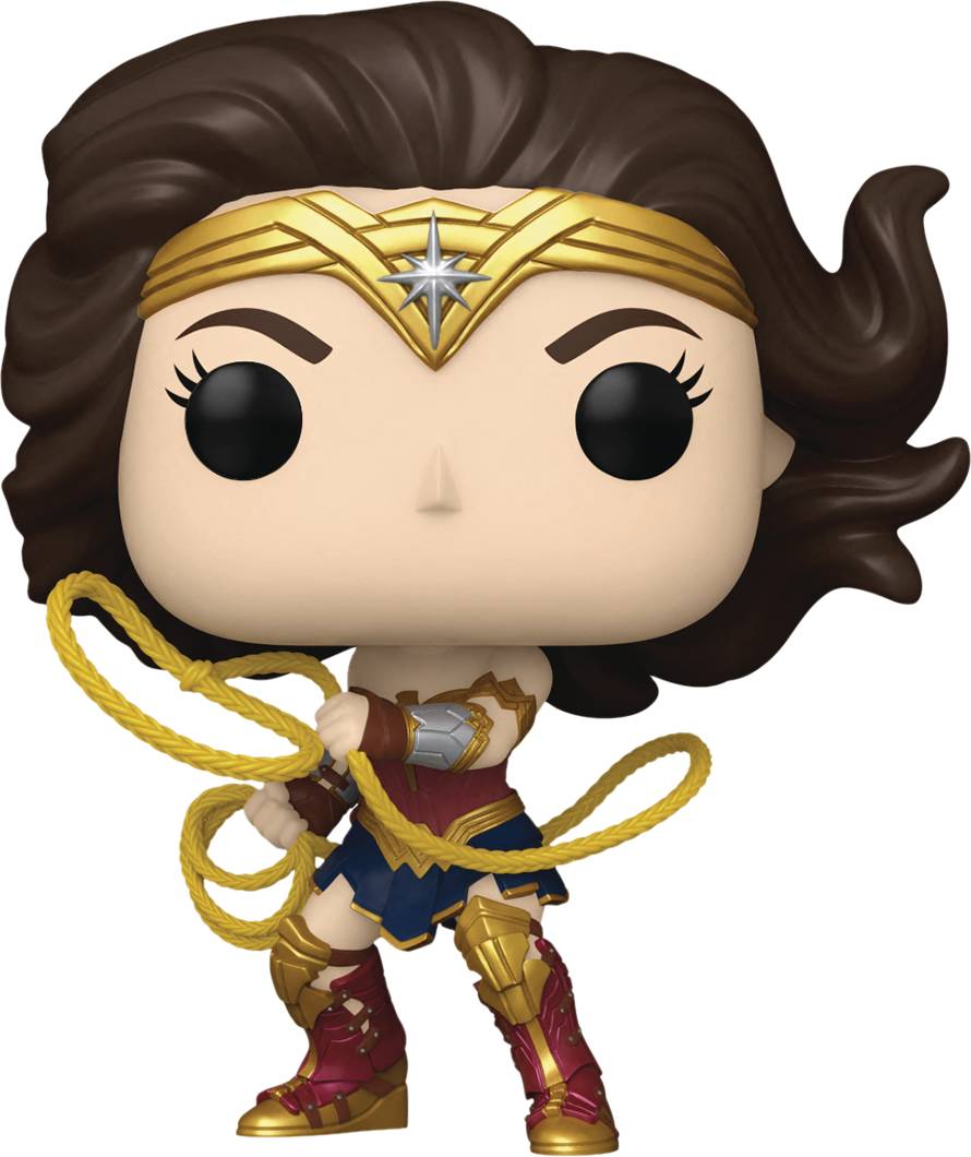 POP MOVIES THE FLASH WONDER WOMAN VINYL FIGURE