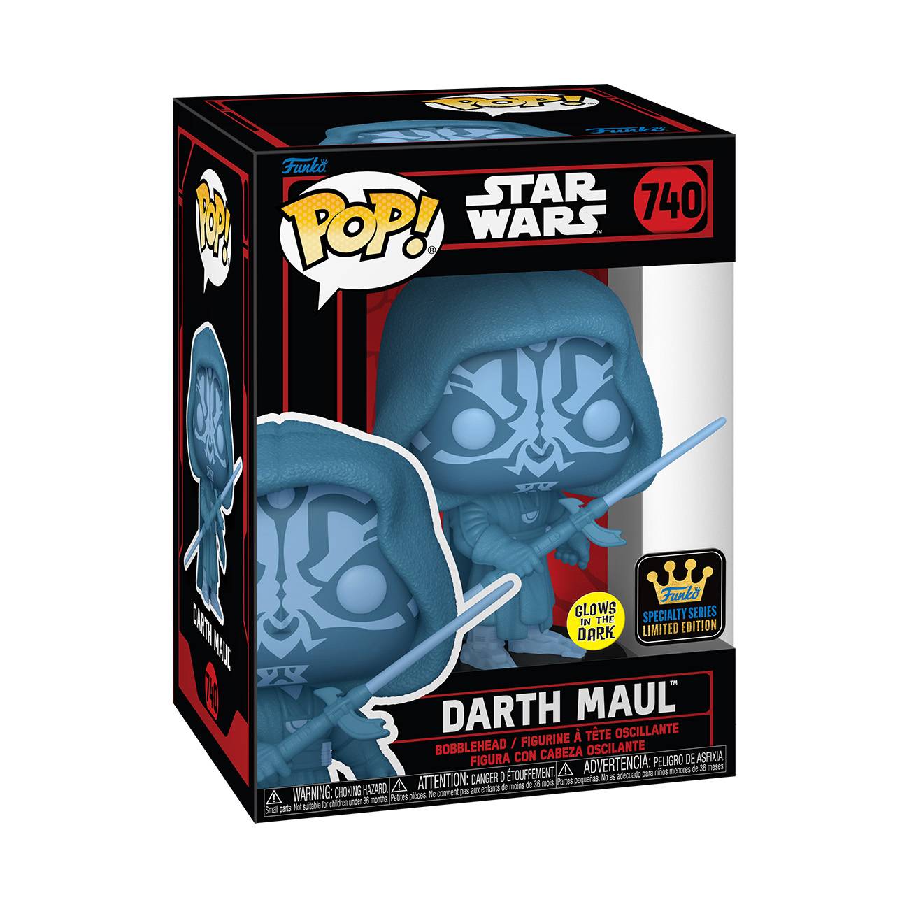 POP SPECIALTY SERIES SW DARKSIDE DARTH MAUL HOLO GOTD