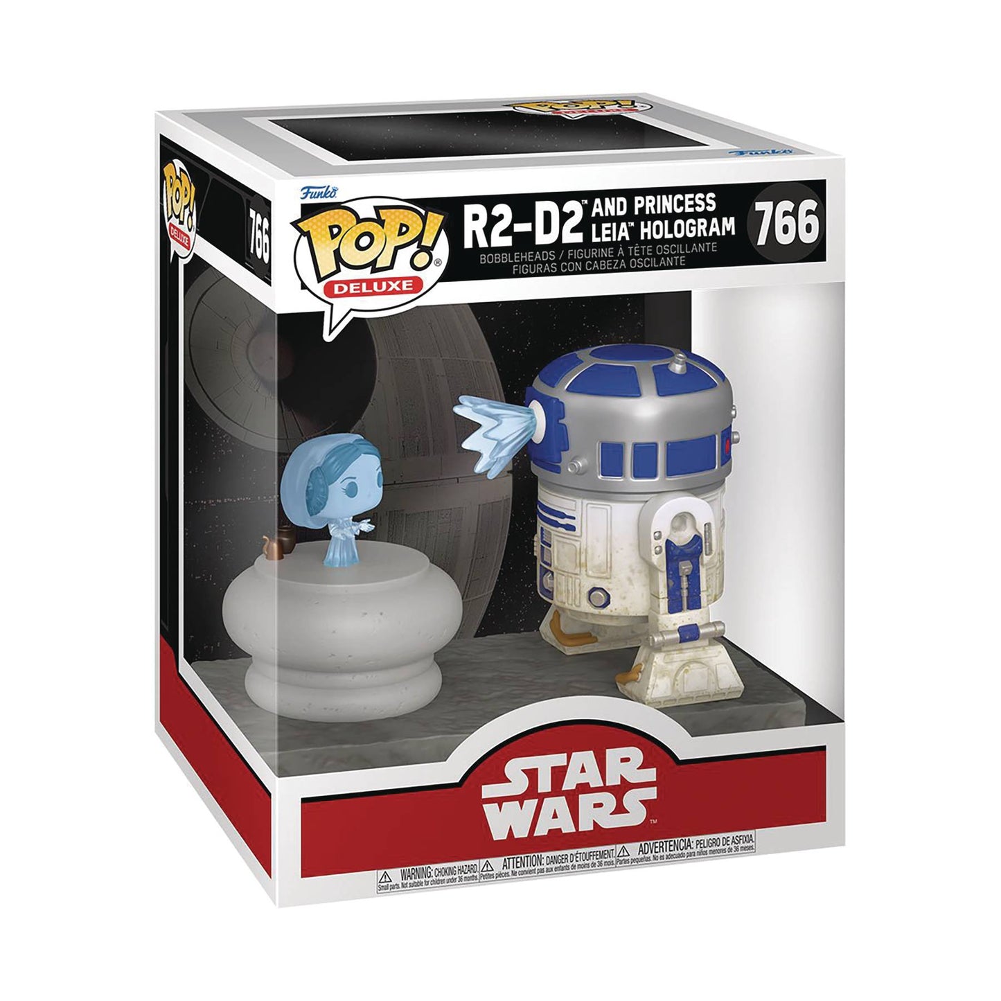 POP DELUXE STAR WARS R2D2 WITH LEIA