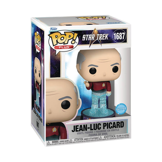 POP PLUS STAR TREK TRANSPORTER PICARD FIGURE