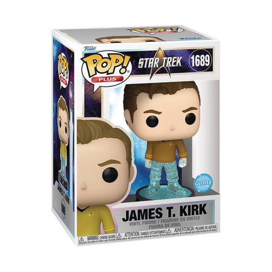 POP PLUS STAR TREK TRANSPORTER KIRK FIGURE