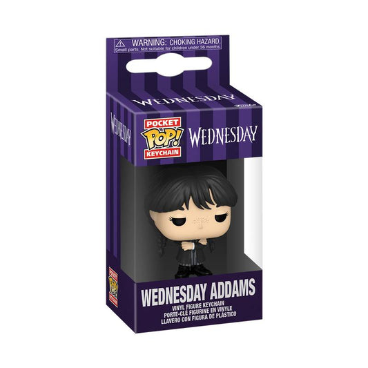 POP KEYCHAIN WEDNESDAY S2 POP 1 FIGURE WEDNESDAY ADDAMS