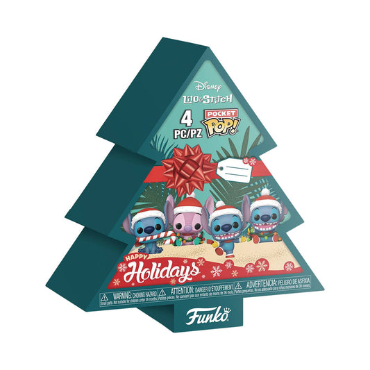 POCKET POP STITCH HOLIDAY 4 PK TREE BOX