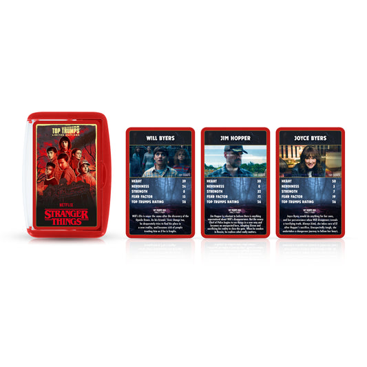 STRANGER THINGS TOP TRUMPS LIMITED EDITIONS