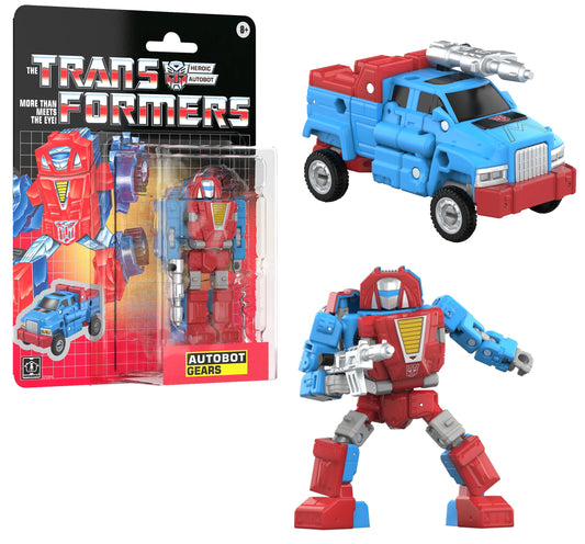 TRANSFORMERS G1 RETRO GEARS ACTION FIGURE