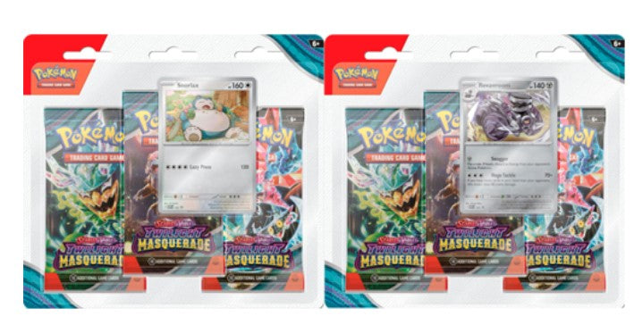 Pokemon TCG: Scarlet & Violet 6 - Twilight Masquerade - 3-Pack