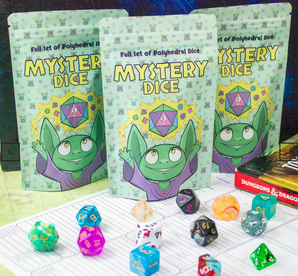 MYSTERY DICE BAG (NEW PACKAGING JUL24)