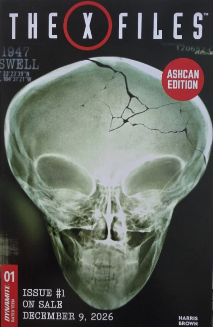 X-FILES #1 (2026) ASHCAN EDITION COMIC