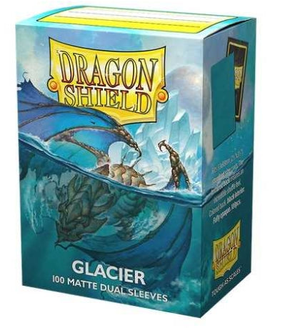 DRAGON SHIELD DUAL MATTE  - GLACIER (100 CT.)