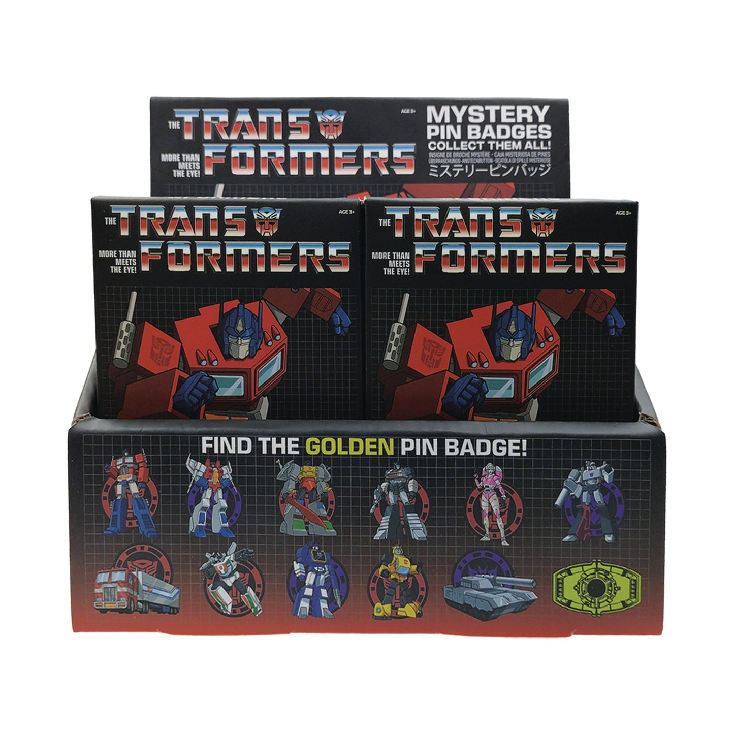 TRANSFORMERS MYSTERY MINI PIN BADGE BLIND BOX (FANATTIK)