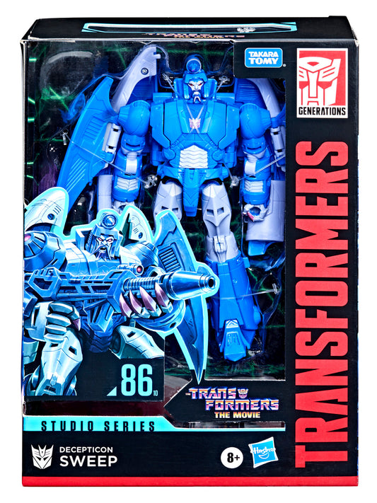 TRANSFORMERS GEN STUDIO SER 86 VOY SWEEP ACTION FIGURE