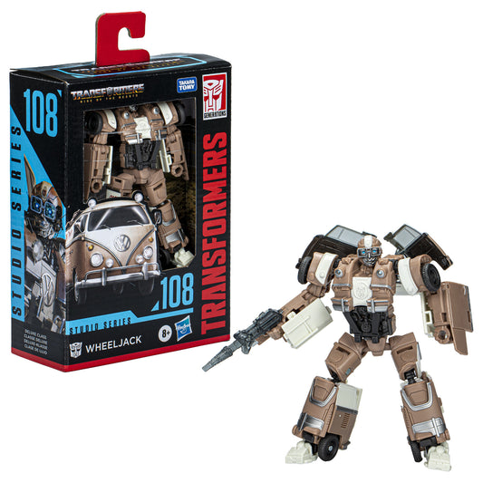 TRANFORMERS GENERATION STUDIO SERIES DLX TF7 108 WHEELJACK