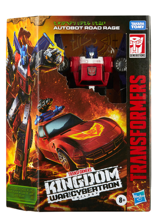 TRANSFORMERS WFC KINGDOM DLX ROAD RAGE ACTION FIGURE