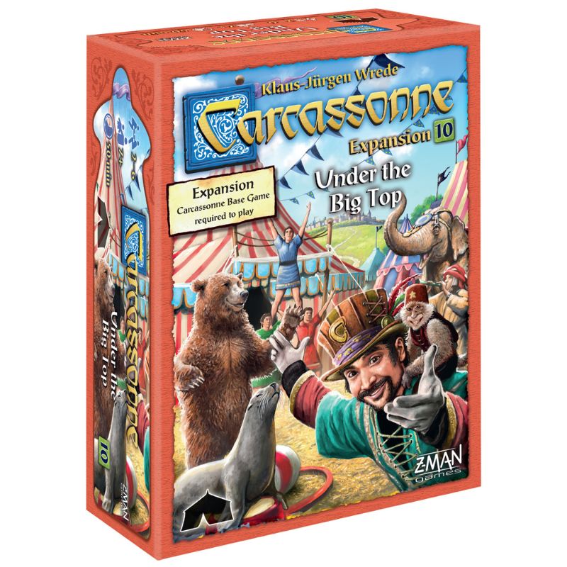 CARCASSONNE EXPANSION: UNDER THE BIG TOP EXPANSION