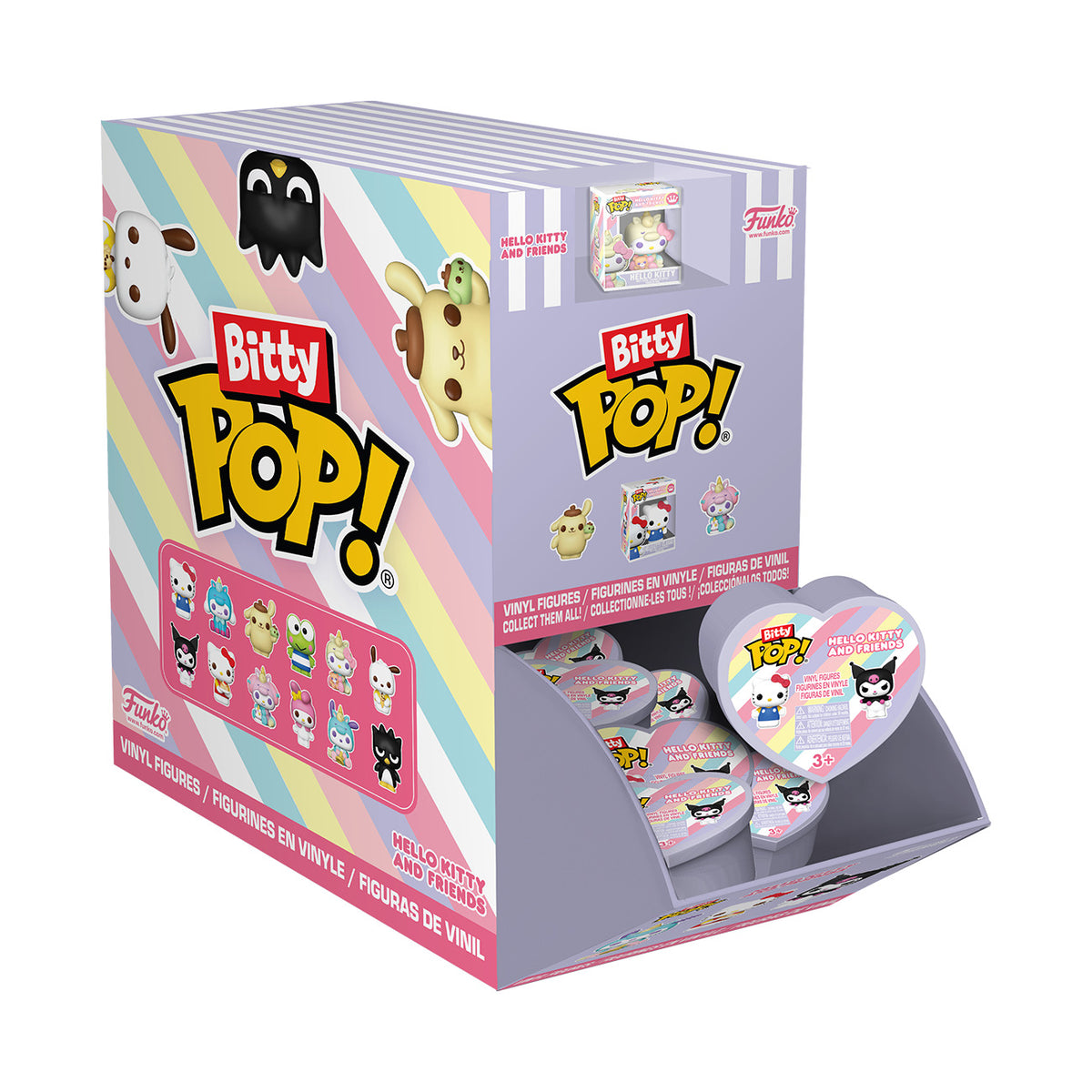 BITTY POP HEARTS HELLO KITTY & FRIENDS BLIND BOX